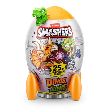 FIGURA DE ACCIÓN SMASHERS COHETE DINOS VS ALIENS - 3