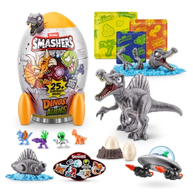 FIGURA DE ACCIÓN SMASHERS COHETE DINOS VS ALIENS - 4