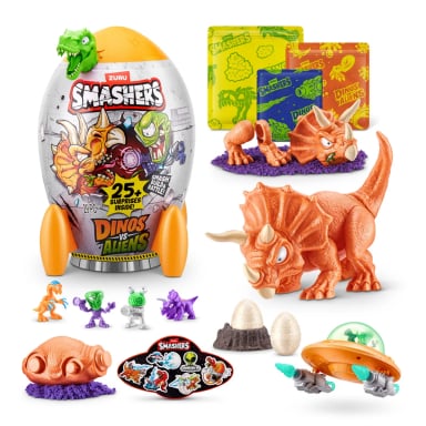 FIGURA DE ACCIÓN SMASHERS COHETE DINOS VS ALIENS - 6