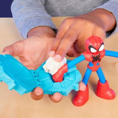 MASAS Y PLASTILINAS PLAY DOH MARVEL SPIDER-MAN LANZA Y ATRAPA - 12