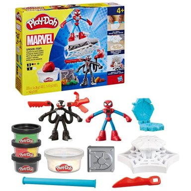 MASAS Y PLASTILINAS PLAY DOH MARVEL SPIDER-MAN LANZA Y ATRAPA - 3