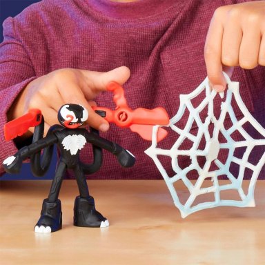MASAS Y PLASTILINAS PLAY DOH MARVEL SPIDER-MAN LANZA Y ATRAPA - 9