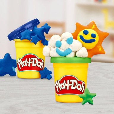 MASAS Y PLASTILINAS PLAY DOH SET BRILLANTES CREACIONES - 8