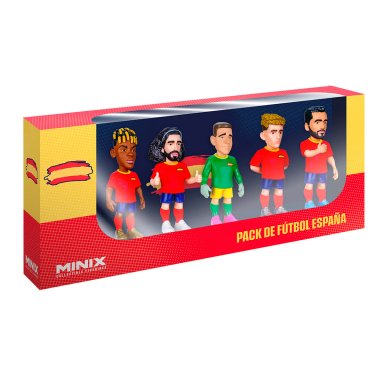 PACK FIGURAS MINIX 7CM MUNDIAL ESPAÑA - 2