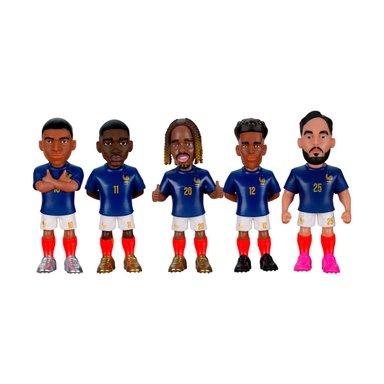 PACK FIGURAS MINIX 7CM MUNDIAL FRANCIA - 1