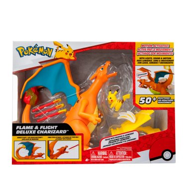 PACK X2 FIGURAS DE ACCIÓN POKEMON DE LUJO CHARIZARD Y PIKACHU - 1