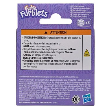 MINI AMIGO INTERACTIVO FURBY FURBLETS GOURMETS - MODELO ALEATORIO - 4