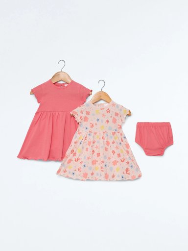 PACK X2 VESTIDOS BEBE NIÑA BABY HARVEST - 1