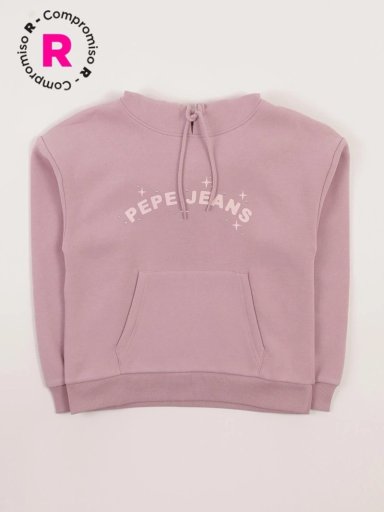 POLERA CAPUCHA FRANELA NIÑA PEPE JEANS - 1