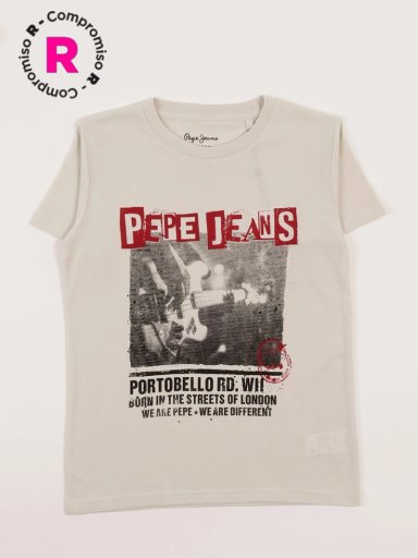 POLO TIRELL MANGA CORTA NIÑO PEPE JEANS - 1