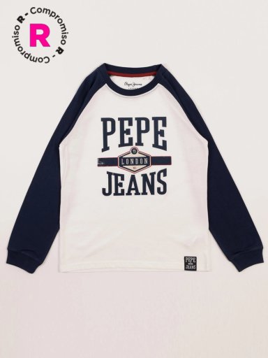 POLO BANNER MANGA LARGA NIÑO PEPE JEANS - 1