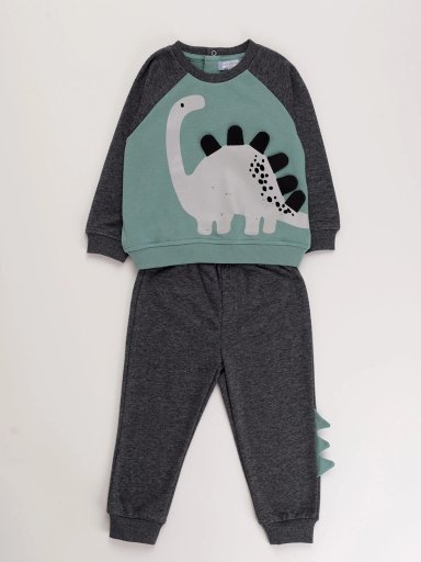 CONJUNTO PLAY POLERA + BUZO BEBE NIÑO BABY HARVEST - 1