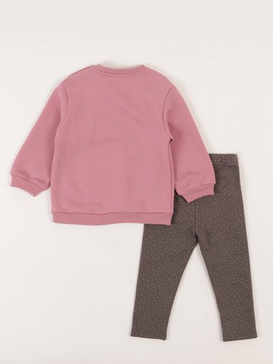 CONJUNTO POLERA + PANTALON BEBE NIÑA BABY HARVEST - 2