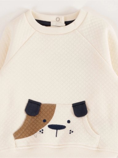 CONJUNTO TEXT POLERA + BUZO BEBE NIÑO BABY HARVEST - 3