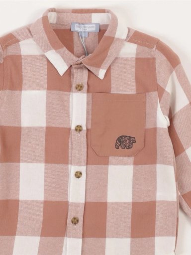 CAMISA MANGA LARGA FRANELA BEBÉ NIÑO BABY HARVEST - 3