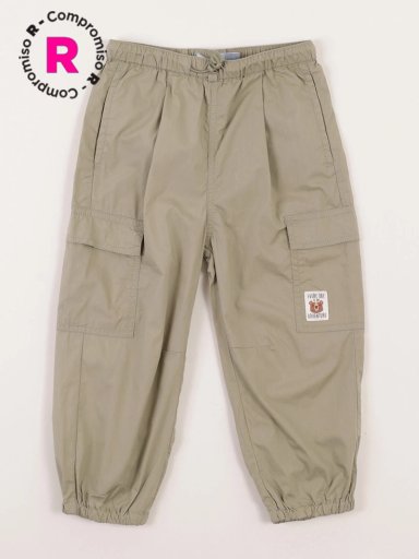 PANTALON PARACHUTE ALGODÓN BEBE NIÑO BABY HARVEST - 1