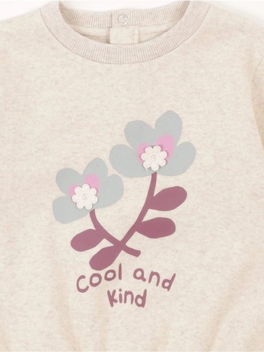 POLERA FRANELA BEBE NIÑA BABY HARVEST - 3