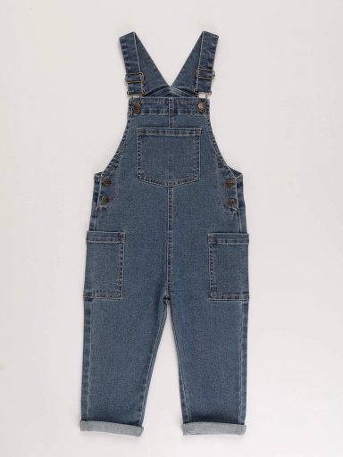 OVEROL LARGO DENIM BEBE NIÑO BABY HARVEST - 1