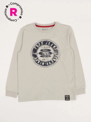 POLO CREW MANGA LARGA NIÑO PEPE JEANS - 1