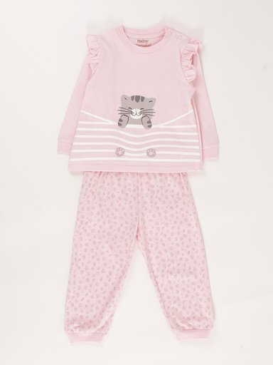 PIJAMA GATOS BEBE NIÑA BABY HARVEST - 1