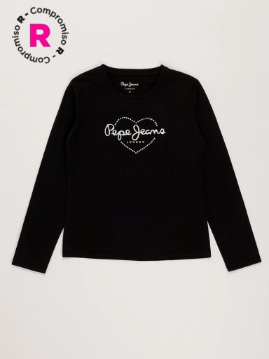 POLO HANNA MANGA LARGA NIÑA PEPE JEANS - 1
