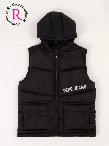 CHALECO CAPUCHA NIÑO PEPE JEANS - 1