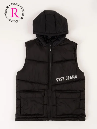 CHALECO CAPUCHA NIÑO PEPE JEANS - 1