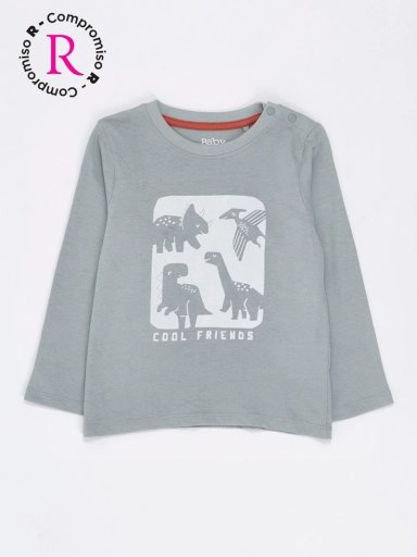 POLO MANGA LARGA NIÑO BABY HARVEST FLOCK - 1