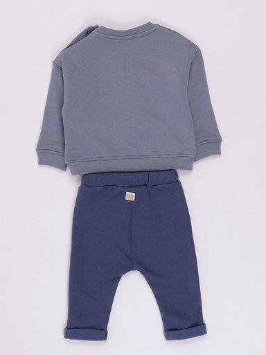 CONJUNTO FRANELA POLERA + BUZO BEBE NIÑO BABY HARVEST - 2