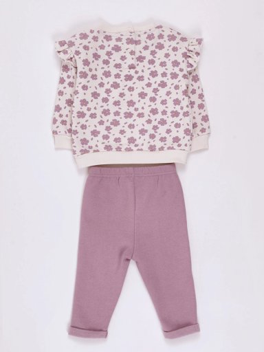 CONJUNTO FRANELA POLERA + BUZO BEBE NIÑA BABY HARVEST - 2