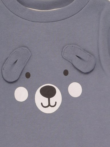 CONJUNTO PLAY FRANELA POLERA + PANTALON BEBE NIÑO BABY HARVEST - 3