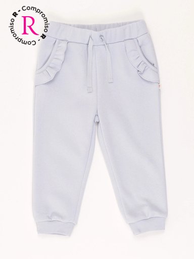 PANTALÓN DE BUZO BEBÉ NIÑA BABY HARVEST - 1