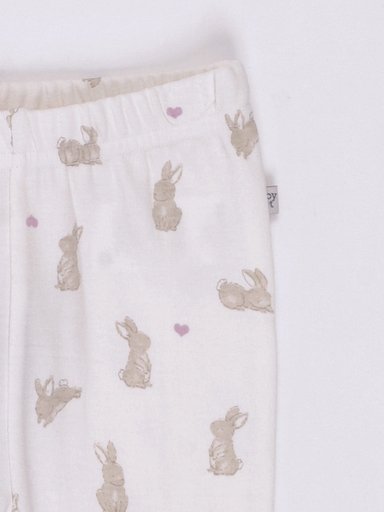 PACK X3 PANTALONES ALGODÓN BEBE NIÑA BABY HARVEST - 3