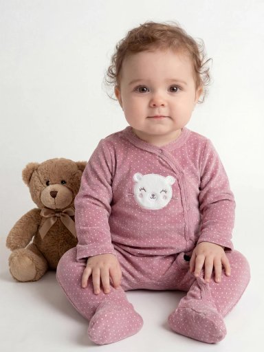 ENTERIZO PLUSH BEBE NIÑA BABY HARVEST - 1