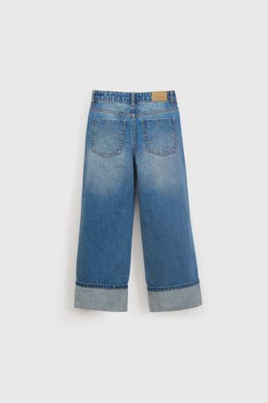 JEANS WIDE LEG NIÑA COLLOKY - 2
