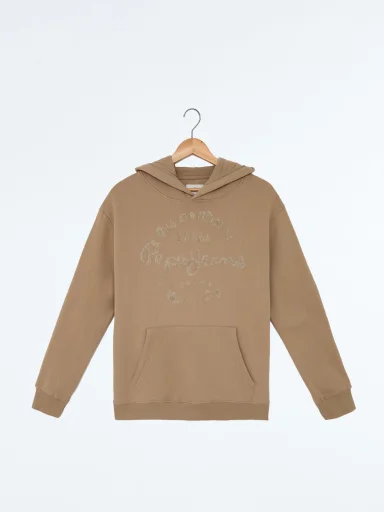 POLERA CAPUCHA FRANELA NIÑO PEPE JEANS - 1