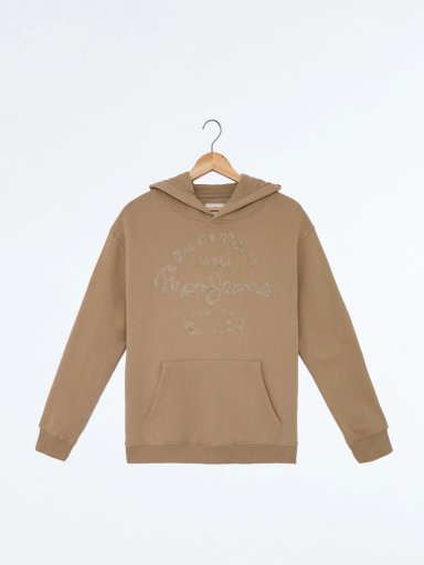 POLERA CAPUCHA FRANELA NIÑO PEPE JEANS - 1