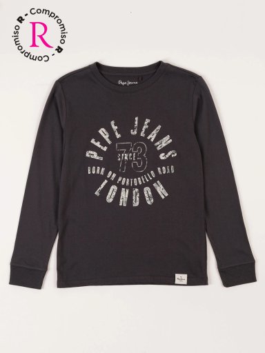 POLO NEWMAN MANGA LARGA NIÑO PEPE JEANS - 1