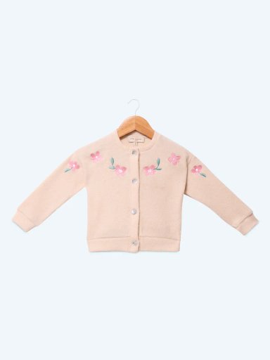 CHOMPA CARDIGAN FLORES BEBÉ NIÑA BABY HARVEST - 1