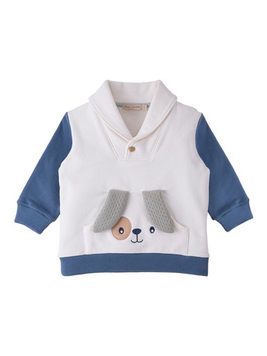 CONJUNTO ALGODÓN
NIÑO BABY CLUB AZUL LITTLE FRIENDS - 2