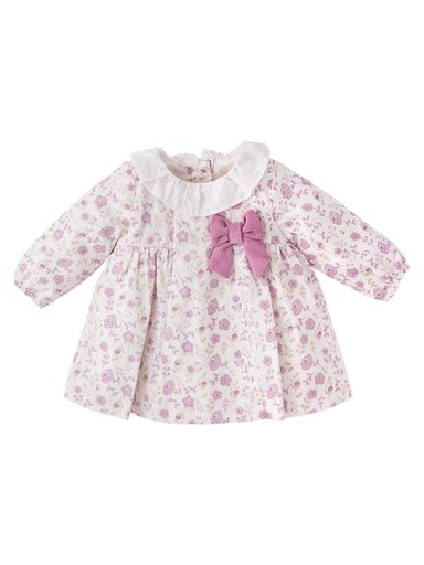 VESTIDO ALGODÓN
NIÑA BABY CLUB PERLA MI PEQUEÑA REALEZA - 1