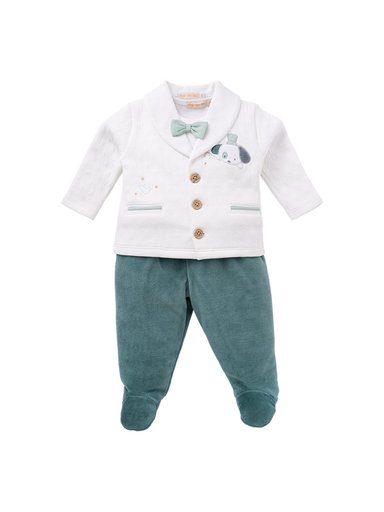CONJUNTO POLO PANTALÓN Y CHAQUETA ALGODÓN NIÑO BABY CLUB CHIC MAGIC SHOW - 1