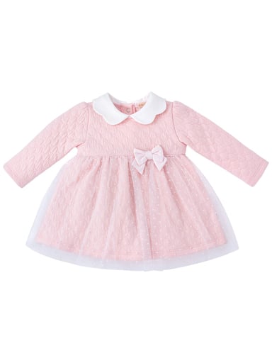 VESTIDO NIÑA BABY CLUB CHIC MI PEQUEÑA ROSE - 1