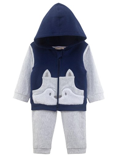 CONJUNTO NIÑO BABY CLUB CHIC ARTIC ADVENTURE CASACA Y PANTALÓN - 1