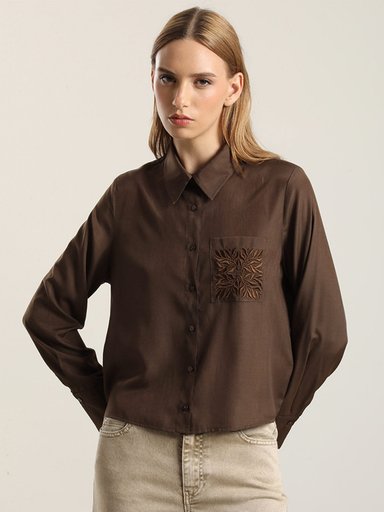BLUSA MANGA LARGA MUJER LIOLA RETRO - 2
