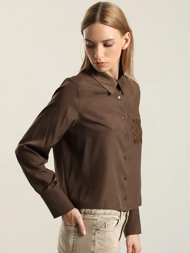 BLUSA MANGA LARGA MUJER LIOLA RETRO - 3