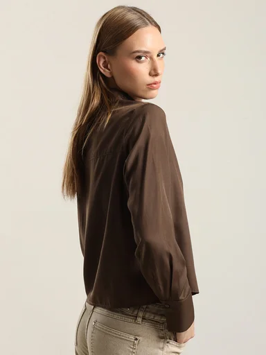 BLUSA MANGA LARGA MUJER LIOLA RETRO - 4
