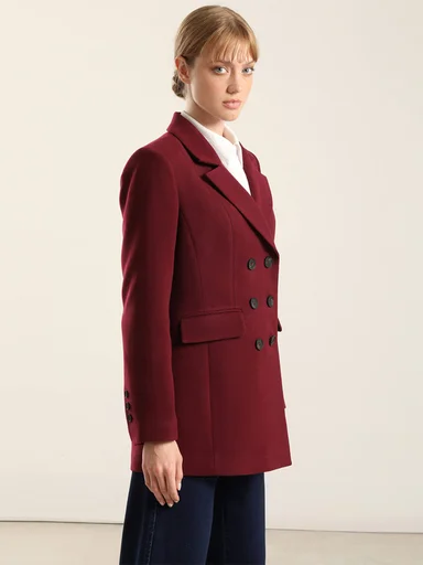 BLAZER MUJER LIOLA ENTALLADO DOBLE CRUCE - 6