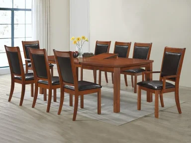 JUEGO DE COMEDOR RIPLEY HOME NEW ISABEL 6 SILLAS 2 SITIALES - 4
