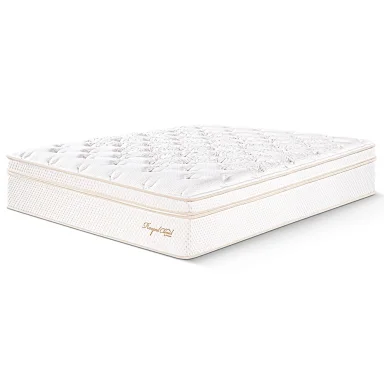 COLCHÓN PARAÍSO ROYAL CLOUD 2 PLAZAS + 2 ALMOHADAS VISCOELASTICAS - 1